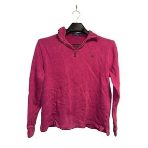 Polo Ralph Laurent Men's Size Medium Long Sleeve Quarterzip